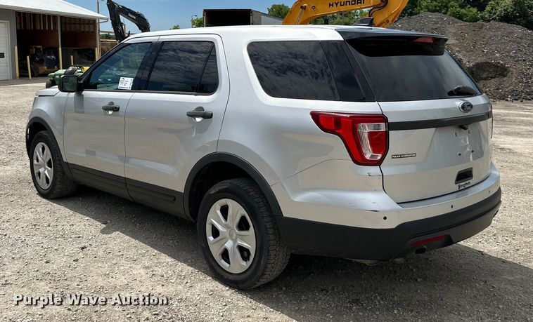 image for item DS4189 2016 Ford Explorer Police Interceptor  SUV