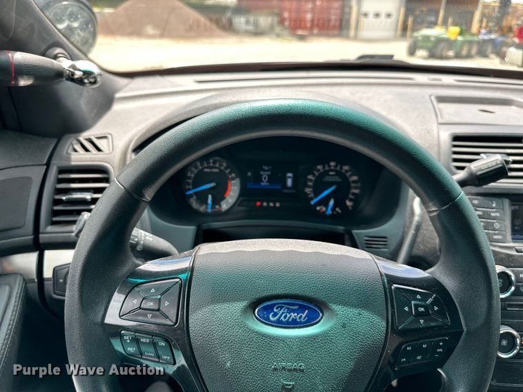 image for item DS4189 2016 Ford Explorer Police Interceptor  SUV