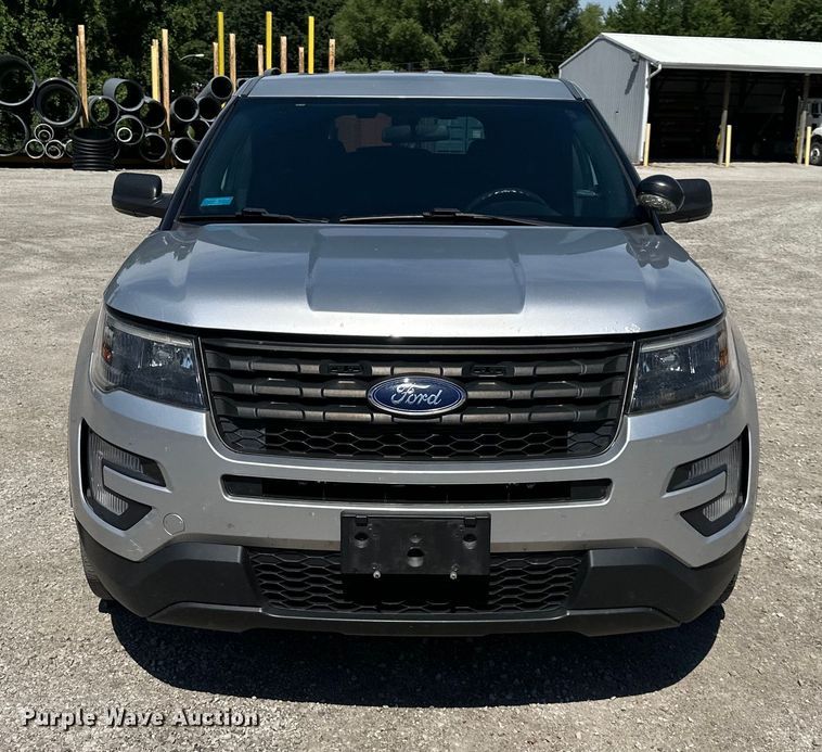 image for item DS4191 2017 Ford Explorer Police Interceptor  SUV
