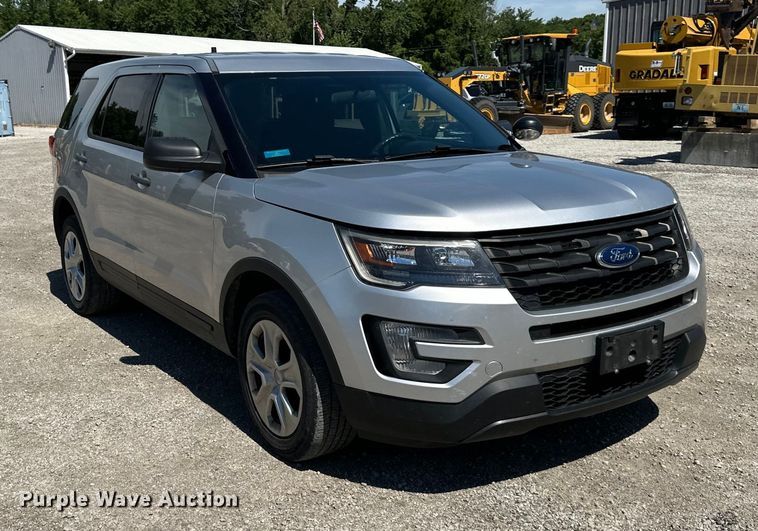 image for item DS4191 2017 Ford Explorer Police Interceptor  SUV