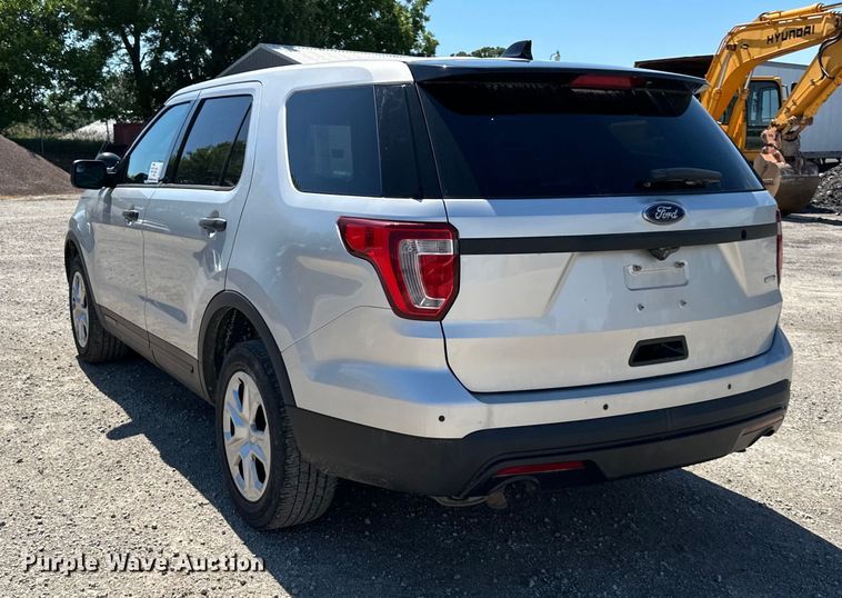 image for item DS4191 2017 Ford Explorer Police Interceptor  SUV