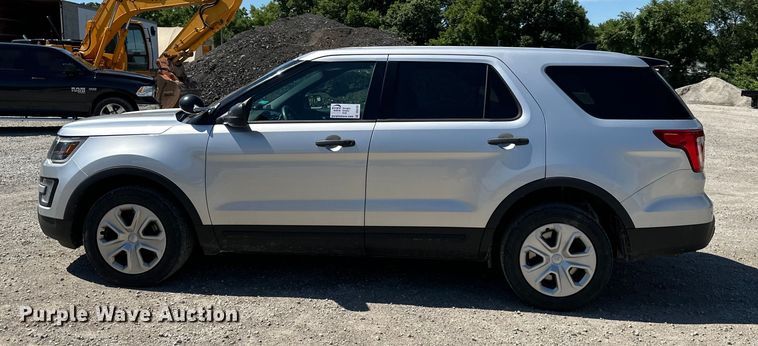 image for item DS4191 2017 Ford Explorer Police Interceptor  SUV