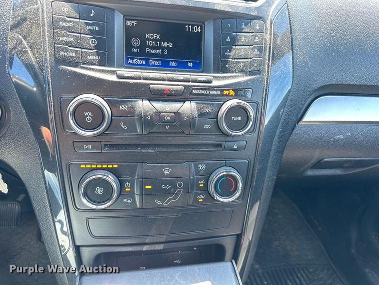 image for item DS4191 2017 Ford Explorer Police Interceptor  SUV