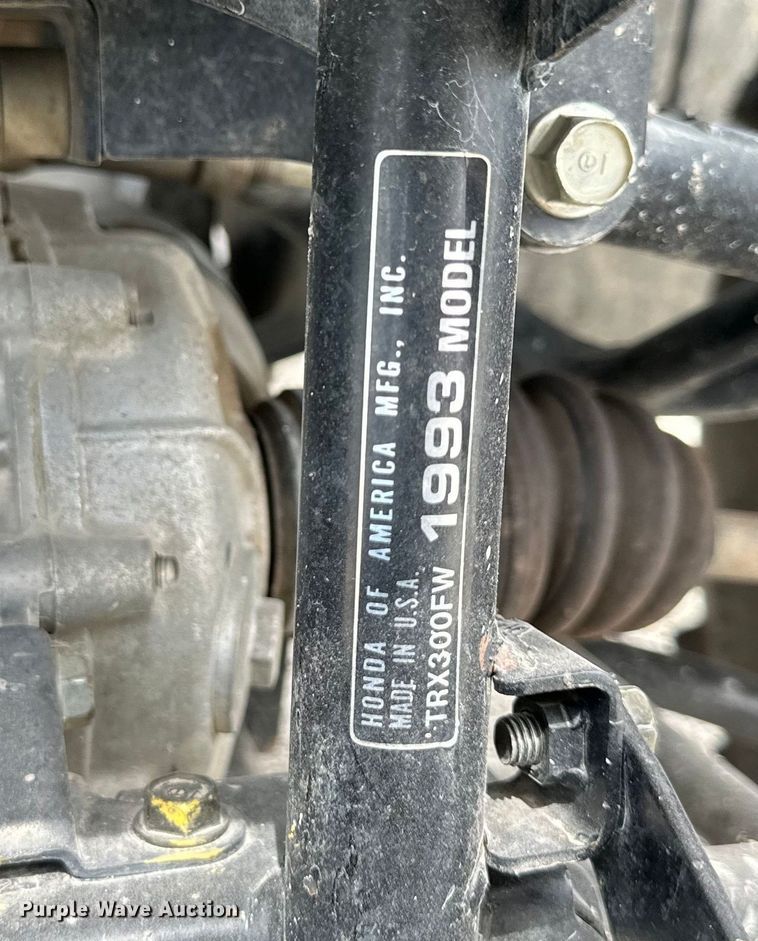 image for item DS4194 1993 Honda  TRX300 ATV