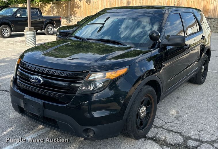 image for item DS4196 2014 Ford Explorer Police Interceptor  SUV
