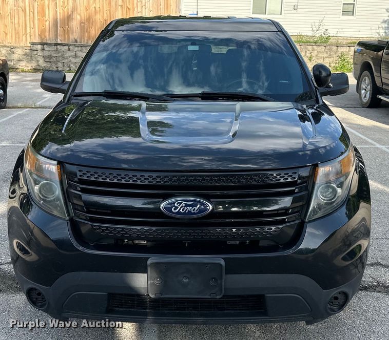 image for item DS4196 2014 Ford Explorer Police Interceptor  SUV