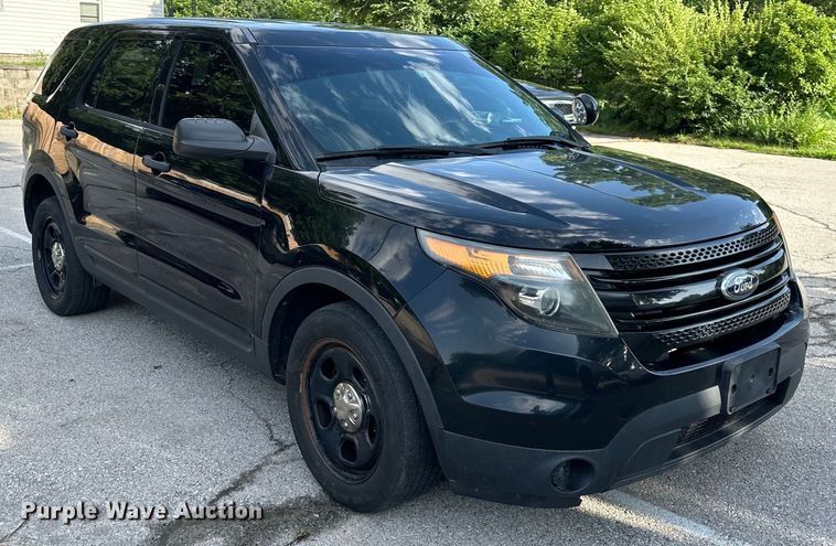 image for item DS4196 2014 Ford Explorer Police Interceptor  SUV