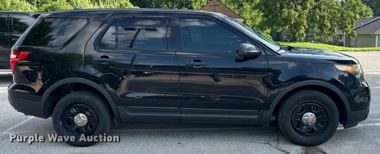 image for item DS4196 2014 Ford Explorer Police Interceptor  SUV