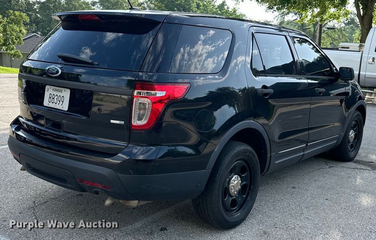 image for item DS4196 2014 Ford Explorer Police Interceptor  SUV