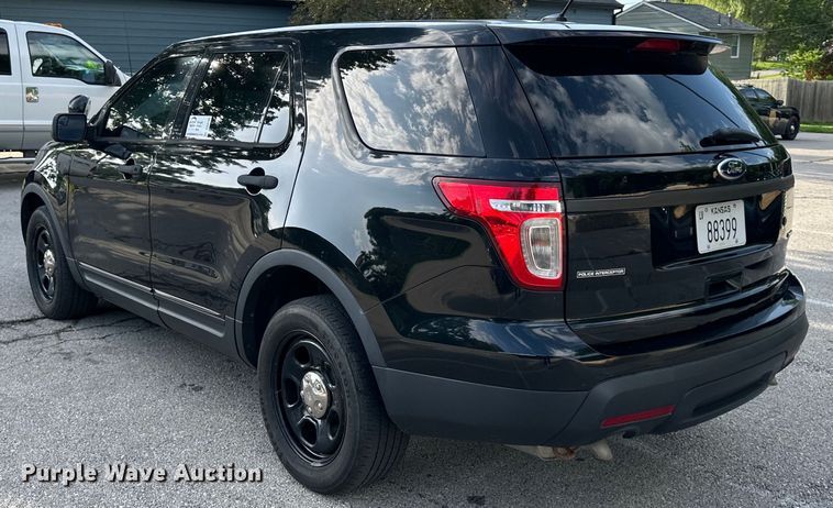 image for item DS4196 2014 Ford Explorer Police Interceptor  SUV