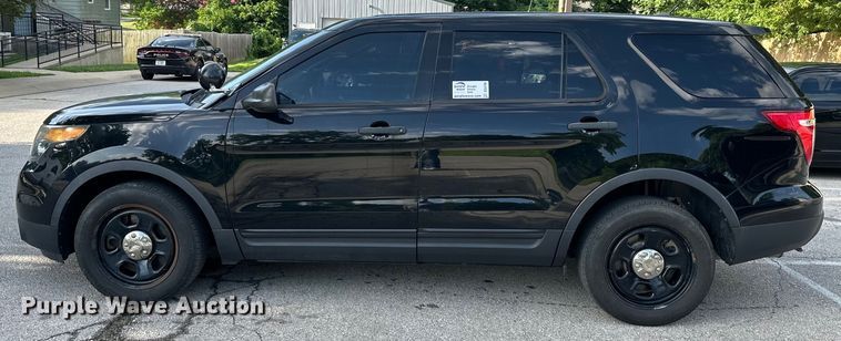 image for item DS4196 2014 Ford Explorer Police Interceptor  SUV