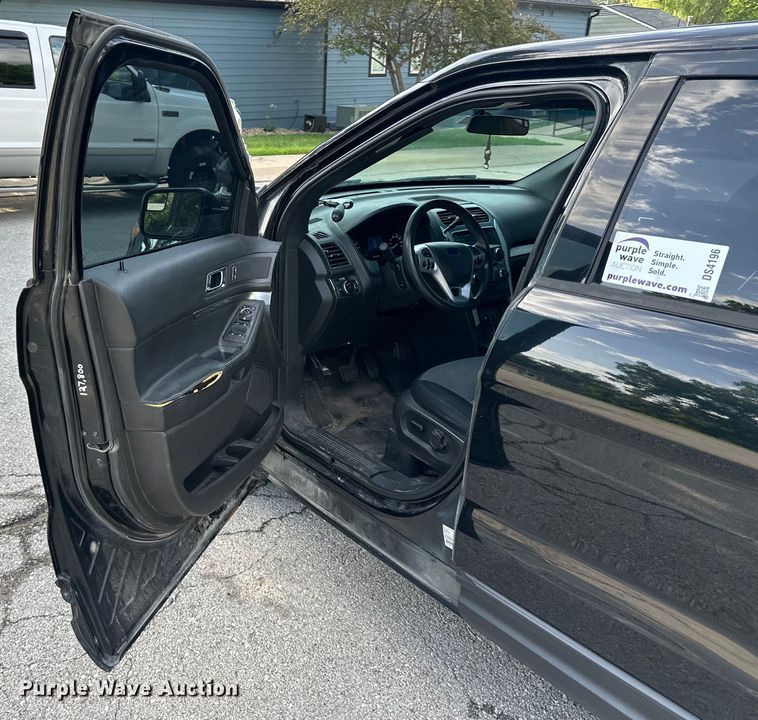 image for item DS4196 2014 Ford Explorer Police Interceptor  SUV