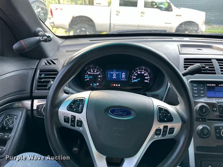 image for item DS4196 2014 Ford Explorer Police Interceptor  SUV