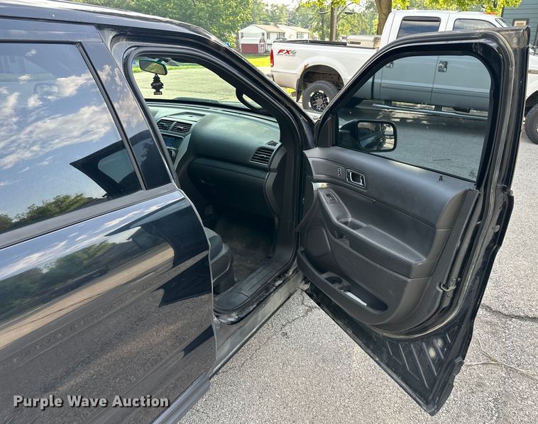 image for item DS4196 2014 Ford Explorer Police Interceptor  SUV