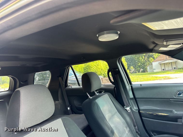 image for item DS4196 2014 Ford Explorer Police Interceptor  SUV