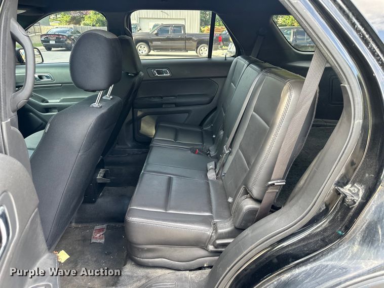 image for item DS4196 2014 Ford Explorer Police Interceptor  SUV