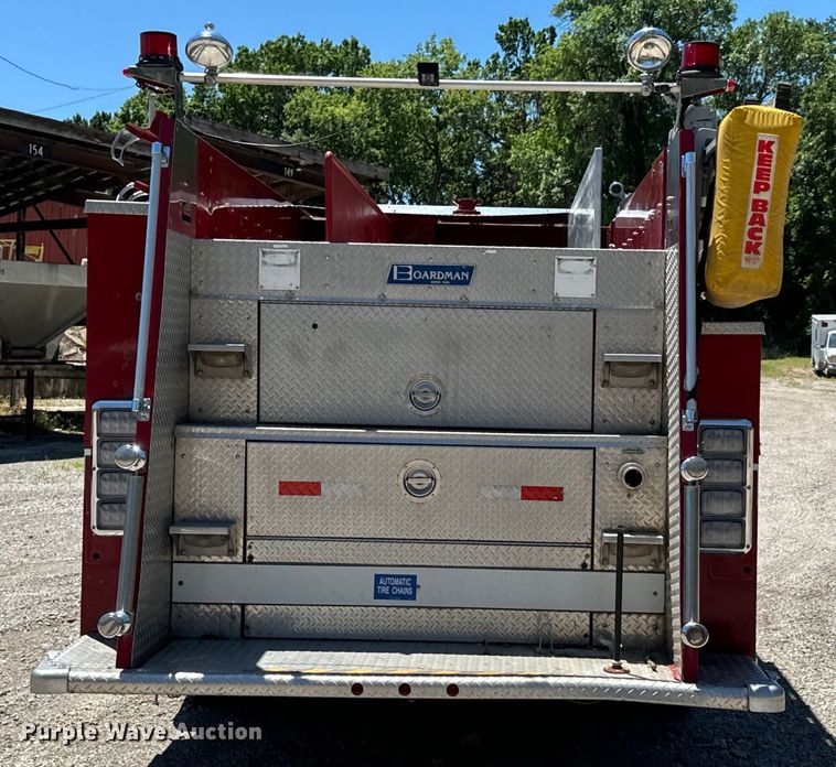 image for item DX0815 1992 Spartan 5186 600 pumper fire truck