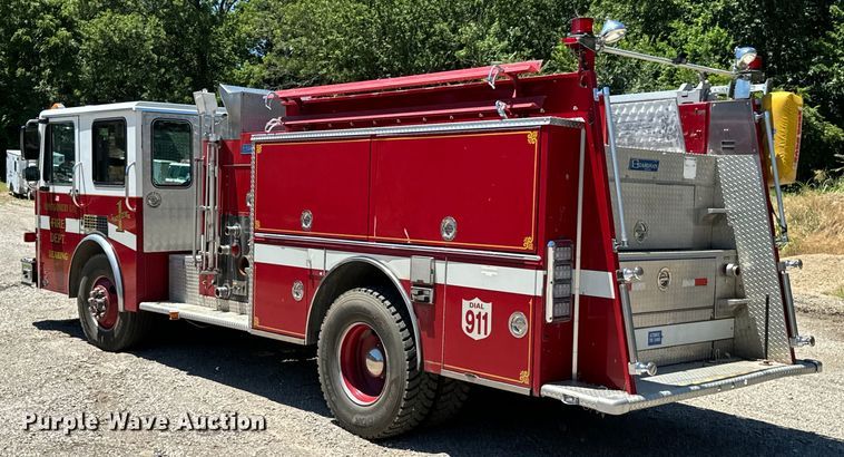image for item DX0815 1992 Spartan 5186 600 pumper fire truck