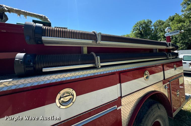 image for item DX0817 1980 Ford 8000 pumper fire truck