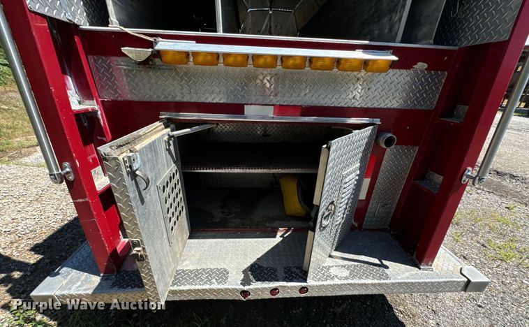 image for item DX0817 1980 Ford 8000 pumper fire truck