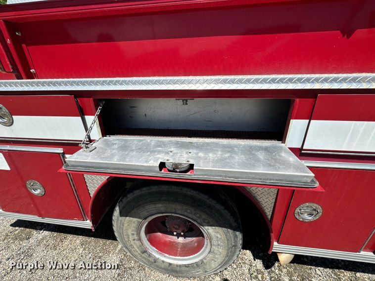 image for item DX0817 1980 Ford 8000 pumper fire truck