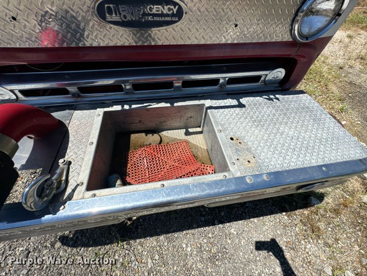 image for item DX0817 1980 Ford 8000 pumper fire truck