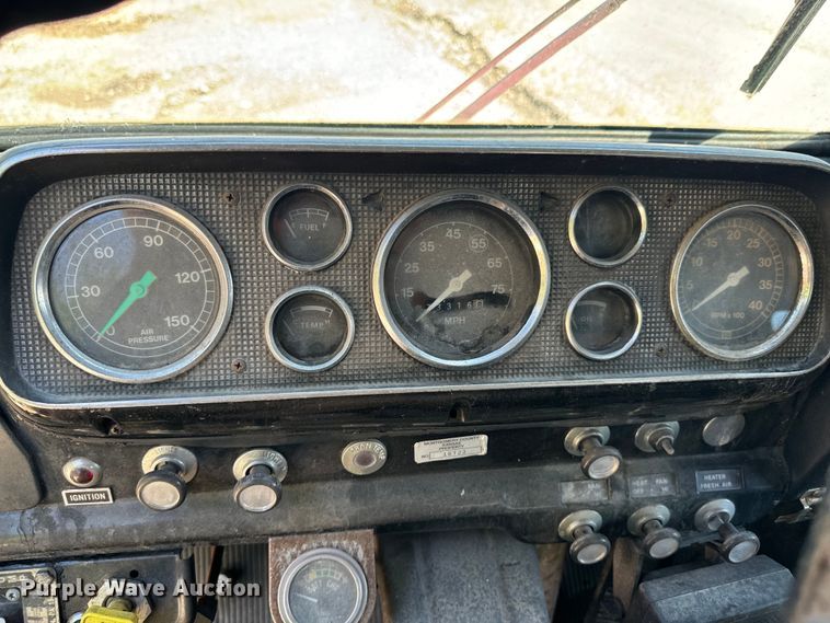 image for item DX0817 1980 Ford 8000 pumper fire truck