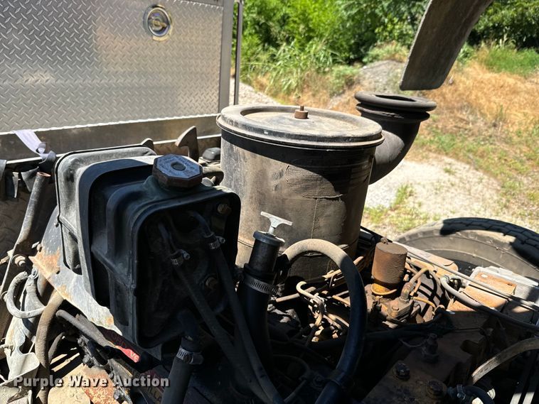 image for item DX0817 1980 Ford 8000 pumper fire truck