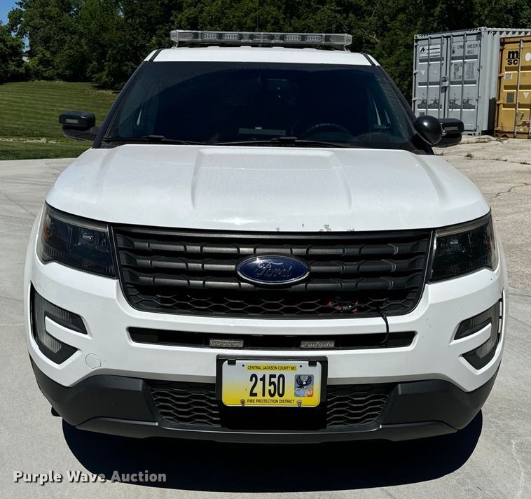 image for item EH6888 2017 Ford Explorer Police Interceptor  SUV
