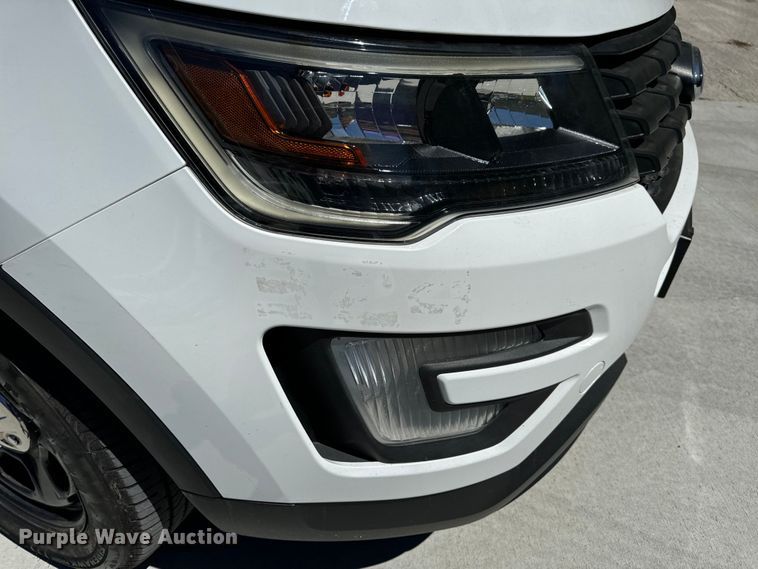 image for item EH6888 2017 Ford Explorer Police Interceptor  SUV