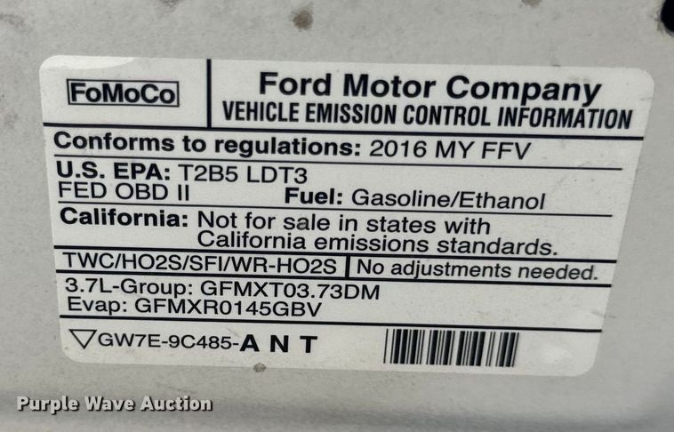 image for item EH6889 2016 Ford  Explorer Police Interceptor  SUV