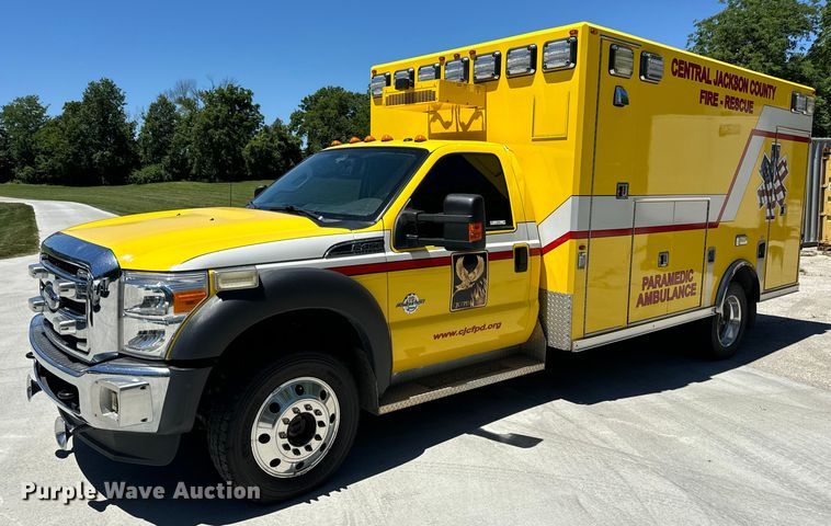 image for item EH6893 2015 Osage F450 Super Duty XLT ambulance