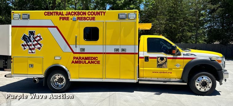image for item EH6893 2015 Osage F450 Super Duty XLT ambulance