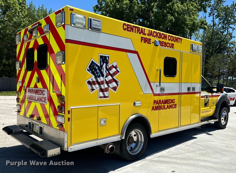 image for item EH6893 2015 Osage F450 Super Duty XLT ambulance