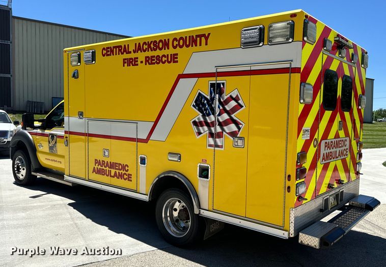 image for item EH6893 2015 Osage F450 Super Duty XLT ambulance