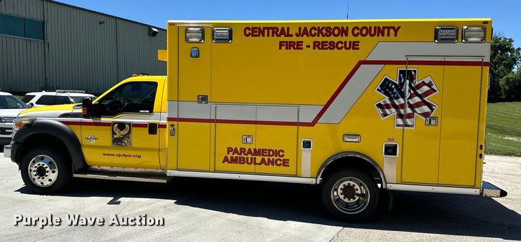 image for item EH6893 2015 Osage F450 Super Duty XLT ambulance