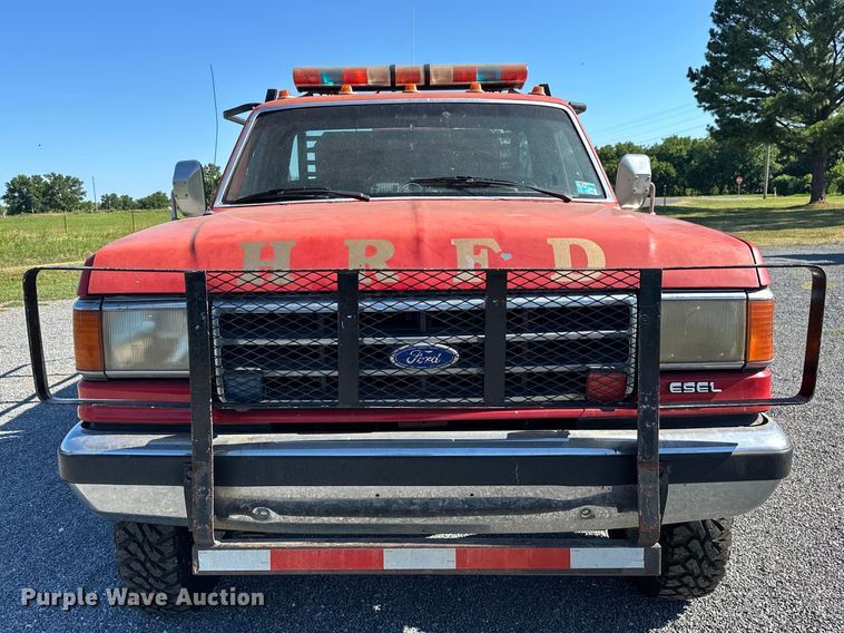 image for item EJ4397 1990 Ford  F350 brush fire truck