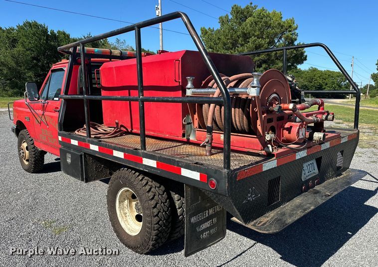 image for item EJ4397 1990 Ford  F350 brush fire truck