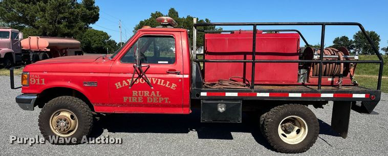 image for item EJ4397 1990 Ford  F350 brush fire truck