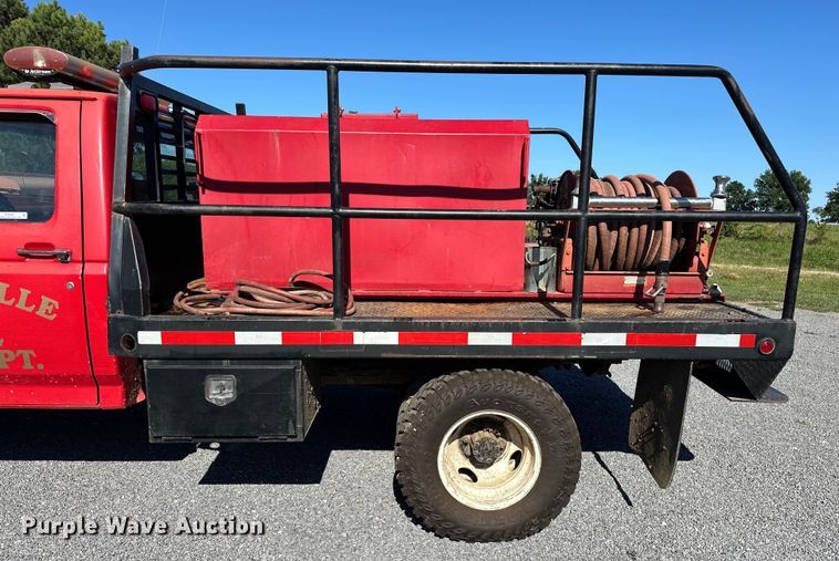 image for item EJ4397 1990 Ford  F350 brush fire truck