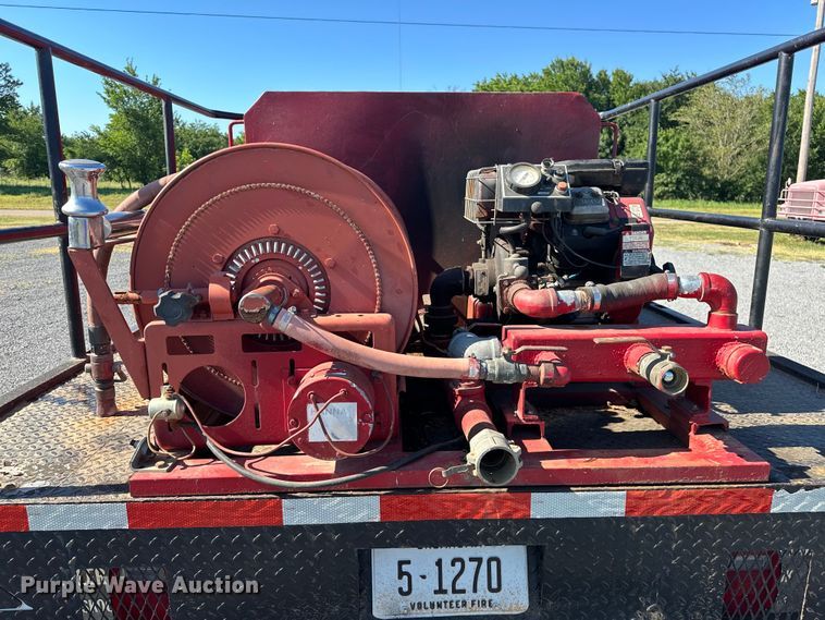 image for item EJ4397 1990 Ford  F350 brush fire truck