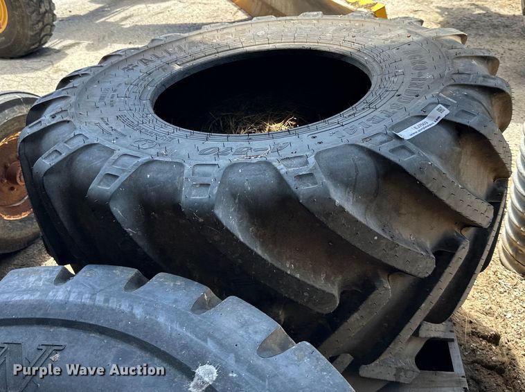 image for item EJ7003 (2) Alliance 19.5LR24 tires 