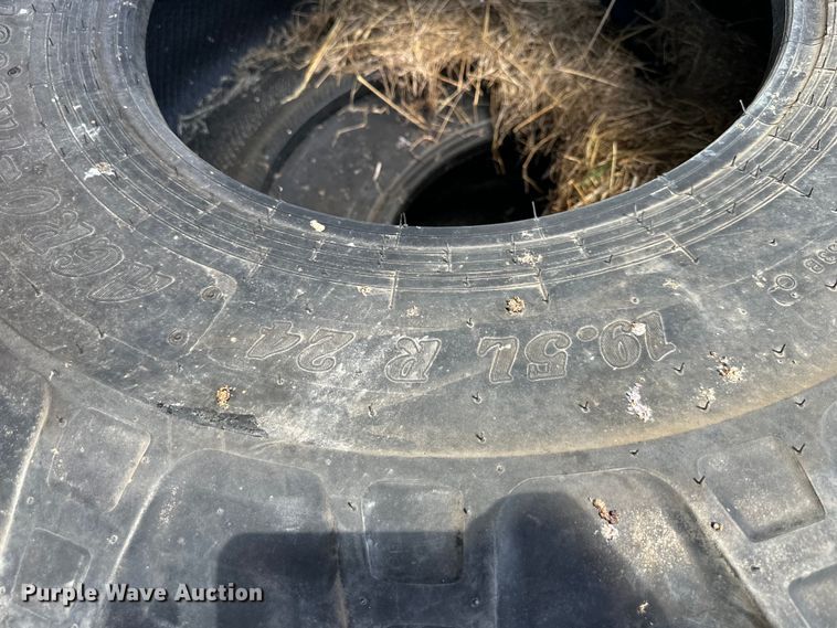 image for item EJ7003 (2) Alliance 19.5LR24 tires 