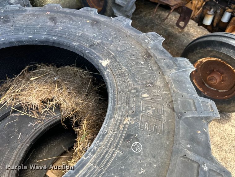 image for item EJ7003 (2) Alliance 19.5LR24 tires 