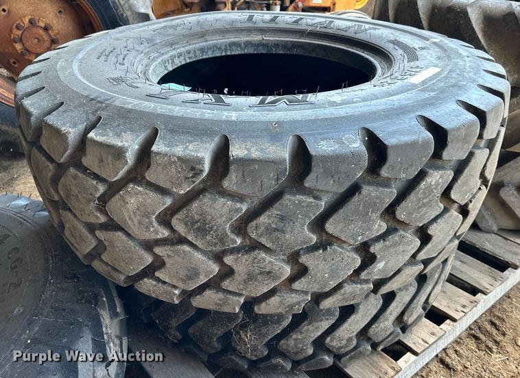 image for item EJ7004 (2) 17.5R25 tires