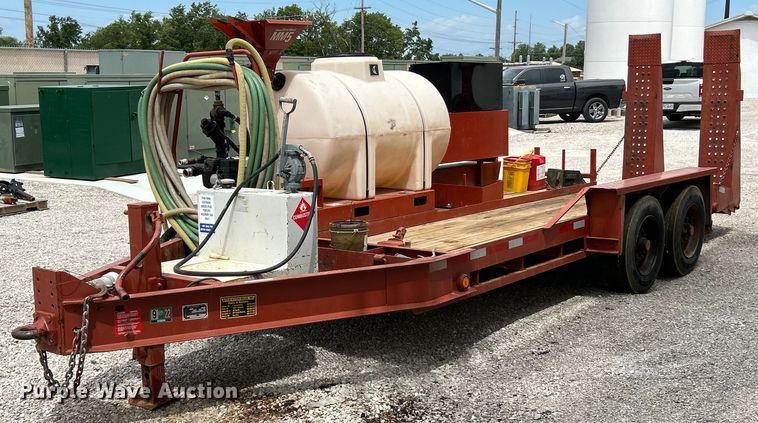 image for item EK4840 1999 Belshe T-16 directional boring unit trailer