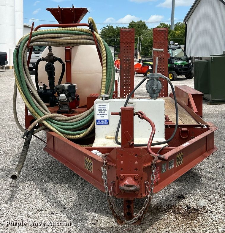 image for item EK4840 1999 Belshe T-16 directional boring unit trailer