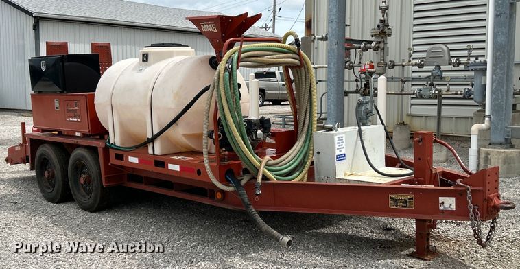 image for item EK4840 1999 Belshe T-16 directional boring unit trailer