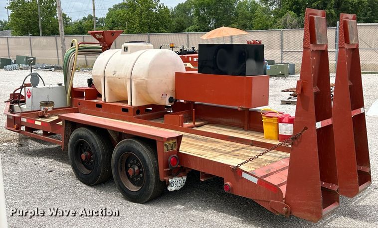 image for item EK4840 1999 Belshe T-16 directional boring unit trailer
