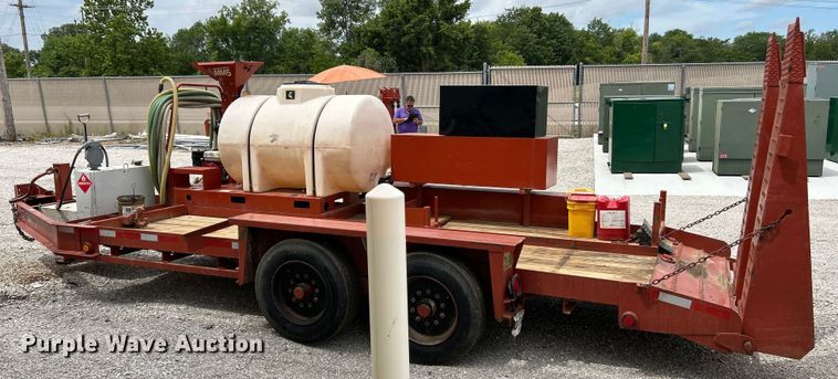 image for item EK4840 1999 Belshe T-16 directional boring unit trailer